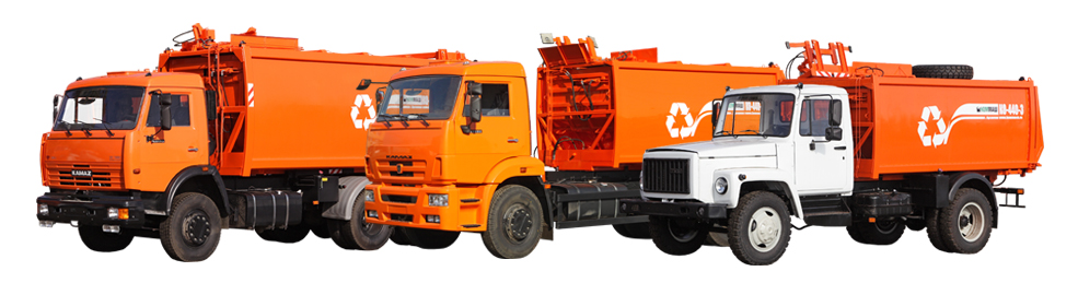 Мусоровозы с боковой загрузкой